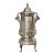 VIntage Silver-Plated Coffee and Tea Urn With Exceptional Decorative Details For Sale