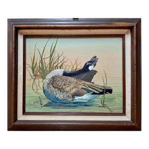 The Preening Goose