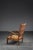 Brown Vintage Lounge Chair in Wood, 1960s For Sale - Image 8 of 18