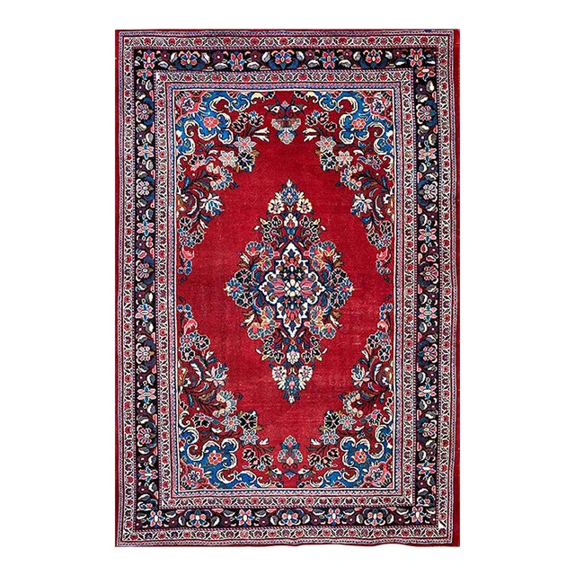 7x11 Old Persian Mahal Area Rug - 501978 For Sale