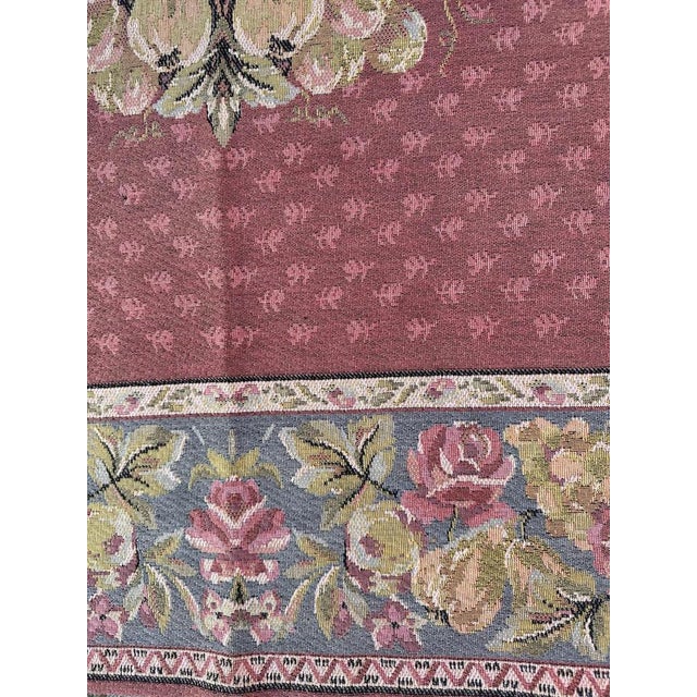 Vintage French Jacquard Tapestry For Sale - Image 9 of 18