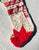 1960s American Star Quilt Christmas Stockings, Set of 3 For Sale - Image 4 of 18