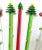 Vintage Murano Style Art Glass Swizzle Sticks – Bar Cart Decor & Cocktail Entertaining – Set of 11 For Sale - Image 4 of 10