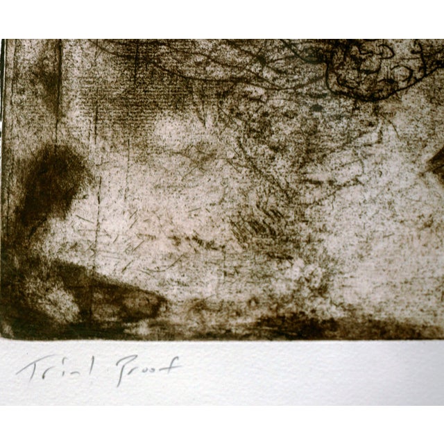 Brainiac Silkscreen Abstract -- "Sesos" - Rauschenberg Style by Michael Pauker For Sale - Image 4 of 9