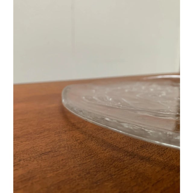 Mid-Century Swedish Glass Plate from Kosta Boda For Sale - Image 18 of 18