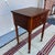 Antique Walnut & Mahogany Sheraton Two-Drawer Side Table, Circa 1830s A refined example of early 19th-century American...