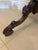Brown Antique Victorian Burr Walnut Scalloped Side Table, 1860 For Sale - Image 8 of 12