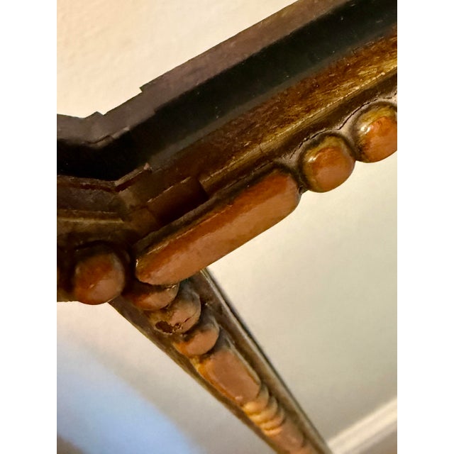 1920s Elgin A. Simonds French Revival Trumeau Style Gilt Margin Mirror For Sale - Image 10 of 12