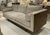 Mid-Century Modern Hickory Chair Frankie Wood Accent Sofa For Sale - Image 3 of 11