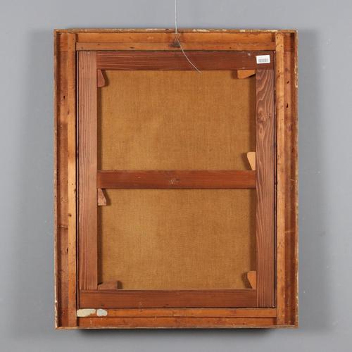 Holy Bishop Receiving Communion from Jesus, Oil on Canvas, Framed For Sale - Image 12 of 13