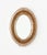 Brown Mid-Century Round Rattan and Bamboo Wall Mirror in the style of Franco Albini, Italy, 1960s For Sale - Image 8 of 11