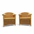 Wicker and Bamboo Patio Chairs in Alcantara, 1980s, Set of 2 For Sale - Image 14 of 16