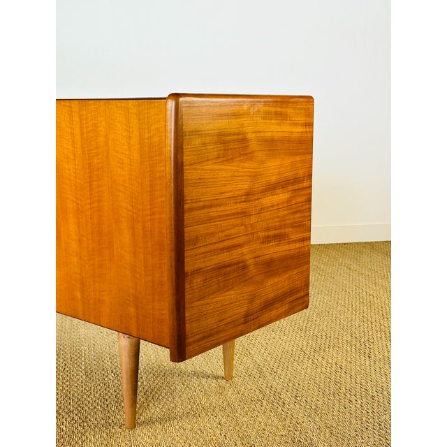 Scandinavian Teak Sideboard with Tapered Legs, 1960s For Sale - Image 13 of 18