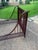 Coffee Vintage Rattan and Cane Chinoiserie Sleigh Bed/Daybed For Sale - Image 8 of 10