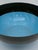 Krenit Danish Modern Krenit Style Enamel Bowl in Turquoise and Black For Sale - Image 4 of 10