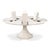 2020s Transitional Round Dining Table, Medium - White Oak With Faceted Pedestal Base For Sale - Image 5 of 11