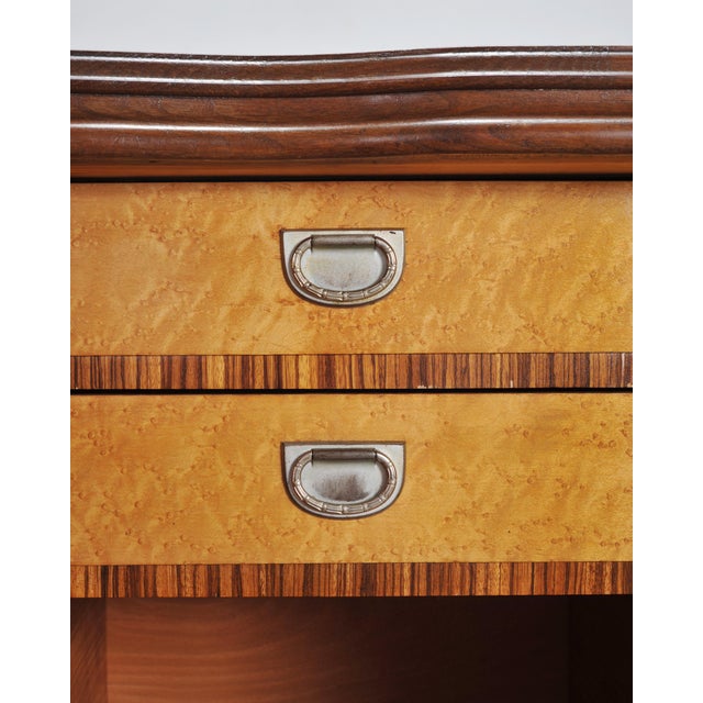 1940s Swedish Modern Nordens Flora Botanical Sideboard Cabinet For Sale - Image 13 of 18