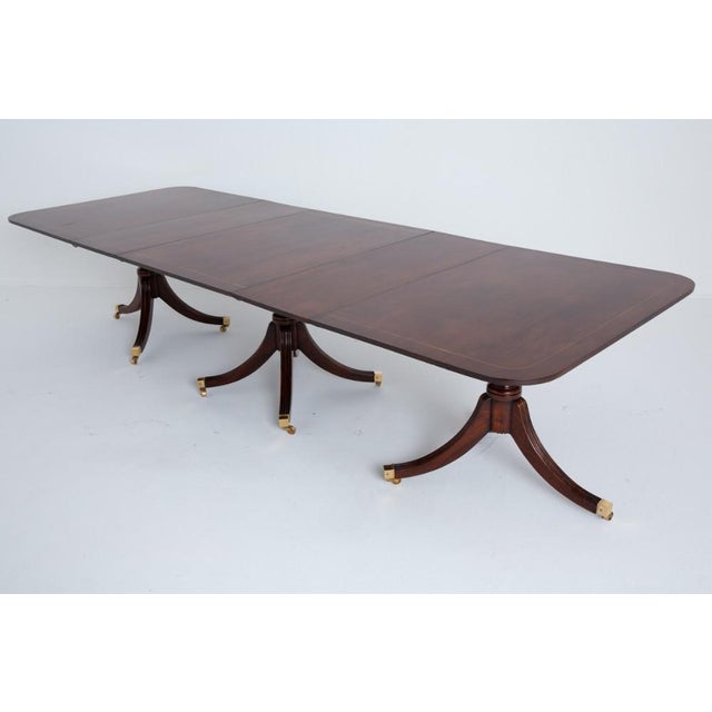 Regency Revival Dining Table, 1880s For Sale - Image 6 of 10