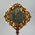 Italian Magnificent Vintage Italian Gilt Wood Vanity Mirror on Stand With Aged Glass For Sale - Image 3 of 10