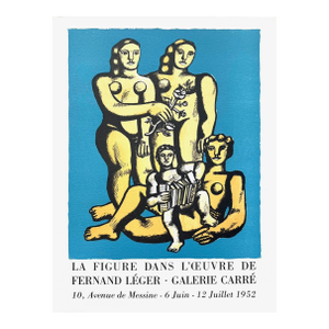 Fernand Leger La Figure Dans L’oeuvres 15 Lithograph a Meme La Pierre 1982