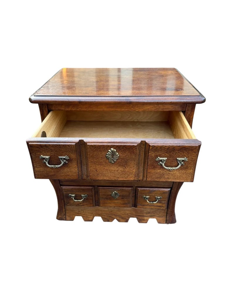 Hickory Manufacturing Company Three Drawer Cherry Chest Night