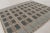 Mid-Century Modern Contemporary Scandinavian Blue Taupe Wool Rug by Rug & Kilim, India For Sale - Image 3 of 11