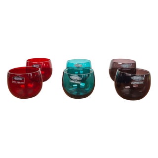 Mid-Century Modern Drinking Glasses from Nuutajärvi Notsjö, Finland, 1960s, Set of 6 For Sale