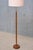 Mid-Century Modern Vintage Floor Lamp in Oak from Falkenbergs Belysning, Sweden, 1960s For Sale - Image 3 of 10