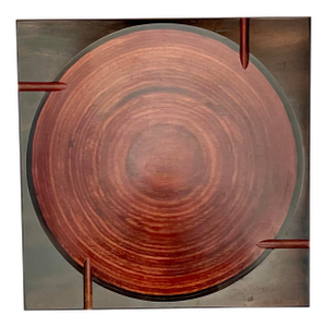 Mid Century Modern Geometric Ashtray/Catchall by Shur Wood