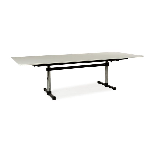 Kitos Dining Table in White Wood from USM Haller For Sale - Image 12 of 12