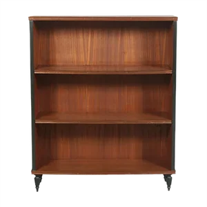 Italian Art Deco Mahogany Bookcase, 1930s