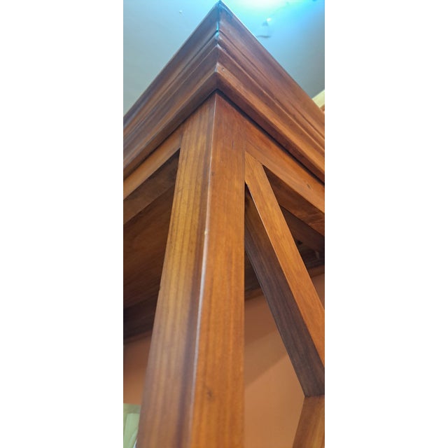 Rustic Vintage Rustic Freestanding Bookshelf, 1990 For Sale - Image 3 of 8