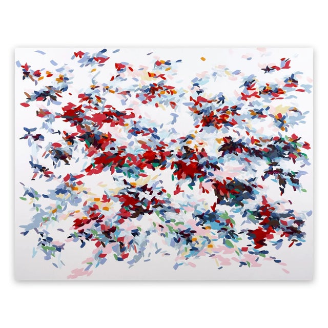 2020s Contemporary Abstract Acrylic on Canvas Paiting "Record of Undefied Color 34" by Kyong Lee For Sale - Image 5 of 5