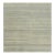 Rug & Kilim’s Textural Rug With Green, Beige and Light Blue Stripes and Striae For Sale