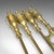 4 Antique Fireside Tools, English, Brass, Fireplace Companion Set, Victorian For Sale - Image 9 of 12