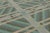 Rug & Kilim Contemporary Scandinavian Style Geometric Green Wool Rug by Rug & Kilim, India For Sale - Image 4 of 10