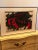 Japanese Vintage 1977 Mask Wood Block Print Japanese Kunihiro Amano Signed Numbered Framed For Sale - Image 3 of 14