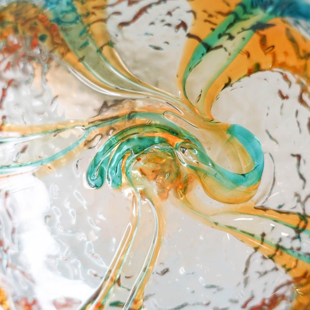 Mid-Century Italian Glass Sconce from Mazzega, 1970s For Sale - Image 10 of 17