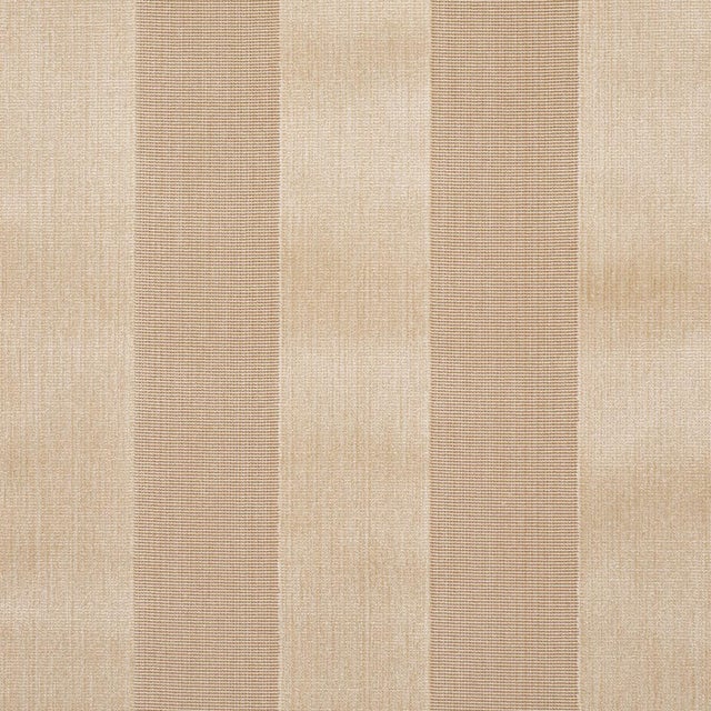 Contemporary SAMPLE - Schumacher Cunard Strie Velvet Fabric In Champagne For Sale - Image 3 of 4