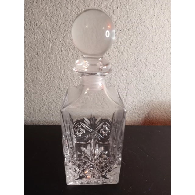 1980s Dublin Ireland Crystal Wine Decanter For Sale In Dallas - Image 6 of 6