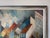 1970’s Mid-Century Impressionist Geometric Abstract Cityscape Oil on Canvas Painting, Framed For Sale In Miami - Image 6 of 12