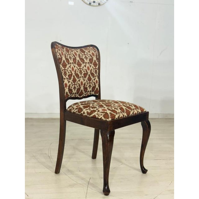 German Chippendale Chairs in Walnut, Set of 4 For Sale - Image 6 of 12