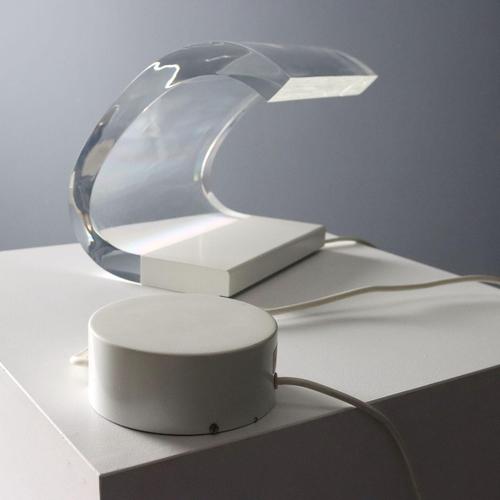 Acrylic Model 281 Lamp from Oluce For Sale - Image 9 of 10
