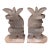 Mexican Onyx Mayan Figure Bookends For Sale