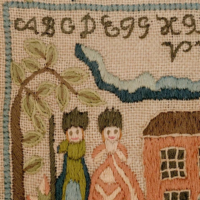 Our Megan Ann PRINTED sampler looks so genuine that it is difficult to tell it is actually printed and not the real thing....