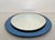 Glass Oval Mirror With Blue Outline by Fontana Arte Italy Circa 1970 For Sale - Image 7 of 12