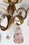 Golden Wall Lights with Pink Glass Fruit from Palwa, 1960s For Sale - Image 10 of 18