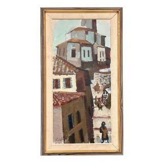 Bertil Wahlberg, Southern Motif, 1960s, Oil on Canvas, Framed For Sale