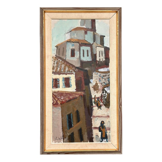 Bertil Wahlberg, Southern Motif, 1960s, Oil on Canvas, Framed For Sale