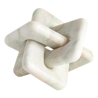 Jarvis Marble Knot Sculpture For Sale